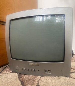 Toshiba CRT 14 inch televize - retro konzole - 1
