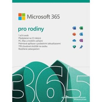 Microsoft 365 pro rodiny - Nové