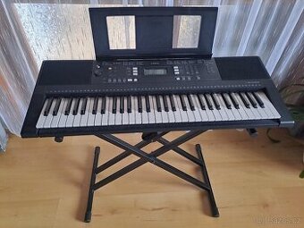 Prodám klávesy yamaha PSR E343.+stojan.100% stav