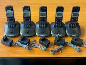 5 ks bezdrátových telefonů PASONIC KX-TG2511FX - 1