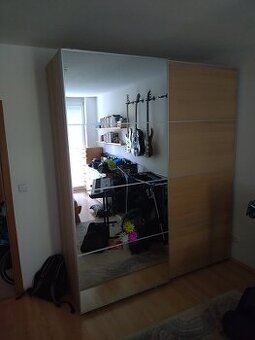 PAX od IKEA - 2 křídla, posuvné dveře
