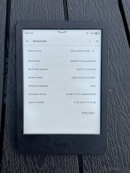 Čtečka Amazon Kindle 11. generace 16GB černá