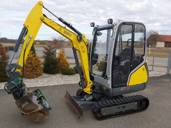 pásový bagr , minibagr Wacker Neuson|ET18|+3x lžíce•TOP•18HP