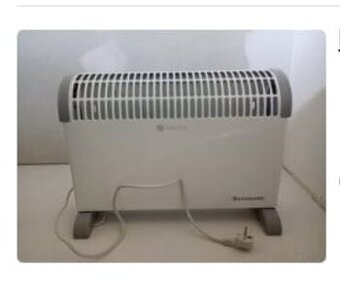 Elektrický přímotop topení