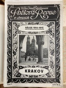 Kompletní ročník “Světová revue v obrazích” – 1914–1915