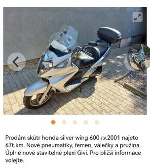 Honda silver wing 600