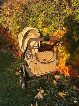 Cybex e-Priam rosegold Simply flowers beige