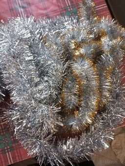 Vánoční dva řetězy na stromek