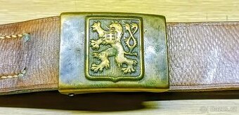 ČSR - první republika - přezka a opasek v TOP stavu