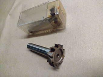 Fréza na drážky úsečových per s válcovou stopkou