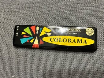 Retro rýsovací sada BOHEMIA WORKS – COLORAMA, ČSSR