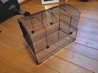 Klec na hlodavce se skleněným dnem