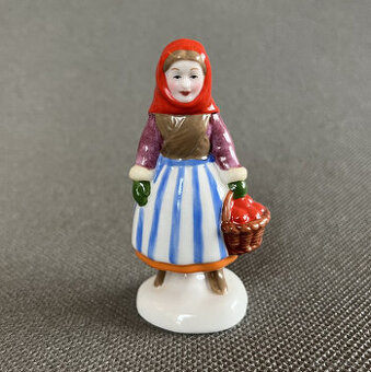 Hutschenreuther Soška Žena s ovocem 9 cm Renata Fučíková