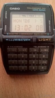 Casio Telememo 30, vintage hodinky s kalkulačkou