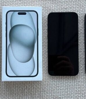 Nový Apple iPhone 15 Plus 128 GB černý záruka 12 měsíců