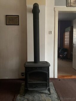 Krbová kamna s výměníkem
