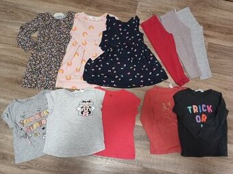Set dívčího oblečení H&M, Next vel. 98