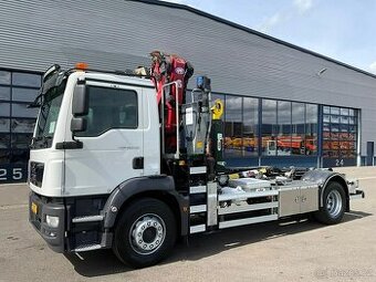 MAN TGM 18.290 4x2 / Nosič kontejnerů / Hydraulická ruka