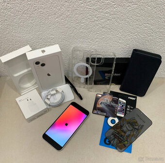 Apple iPhone 13 128GB White - 100% baterie + záruka