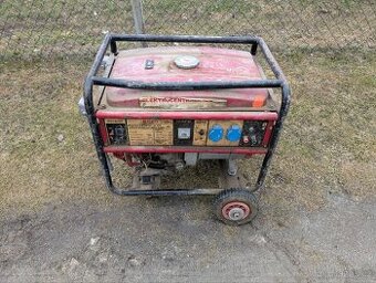 Elektrocentrála BC60 5,5 kVA – nestartuje – na opravu