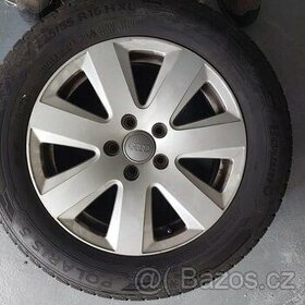 zimní pneu s disky 225/55 / R16, 4ks ,7mm z 8