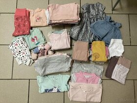 Set dívčího oblečení minimálně 58 kusů (vel 74)