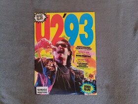 Prodám časopis o skupině U2 z roku 1993 a plakát - 1