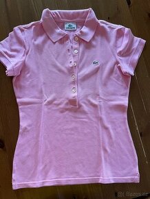 Dámské růžové tričko Lacoste, vel. 36