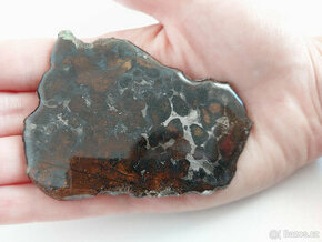 2XL Meteorit Pallasit, Keňa, 46 gramů, NÁDHERNÝ