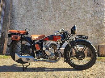 Terrot HST 350 .r.v.1930, CZ bílé SPZ