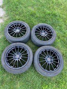 2FORGE ZF1 7,5x17 5x100 ET10 GLOSS BLACK 76 alu kola