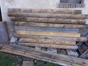 Prodám trámy o tloušťce 14 cm