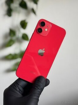 iPhone 12 mini 64GB červený - 100% baterie