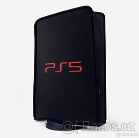 Prachový chránič na Playstation 5 - černá barva (nové zboží)