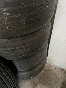 Prodám sadu plechových kol 4x108 R15 s letním pneu