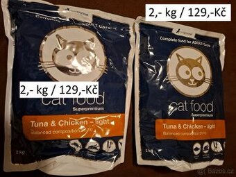 PetGourmet: Superprémiové krmivo pro kočky light: tuňák+kuře