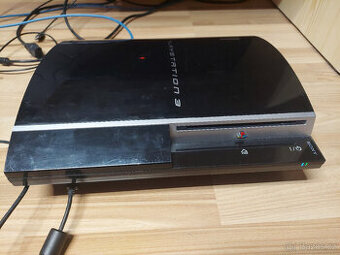 PlayStation 3 FAT - CECHG04, Piano Black, bez příslušenství