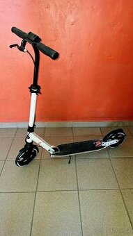 2x CRIVIT Koloběžka s odpružením a ruční brzdou Big Wheel