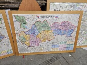 Mapa Slovensko - 1