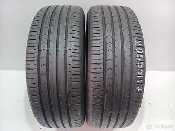 2ks letní pneu 205/55/17 Continental