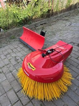 Radlice na sypký materiál a sníh, zametací kartáč Tera/Vary