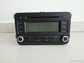 VW RCD 300 CD GOLF 5 PASSAT CADDY TOURAN - 1K0035186J - GRUN - 1