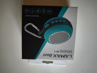 Přenosný reproduktor LAMAX Beat Sphere SP-1 šedý/tyrkysový