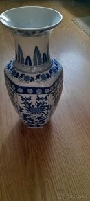 Váza velká porcelánová 36 cm vysoká