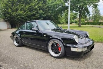 Porsche 964 Carrera 2 – manuál, perfektní technický stav