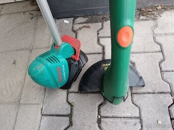 El.Strunové sekačky Bosch a Black Decker.