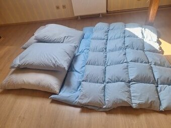 Péřové peřiny a polštáře
