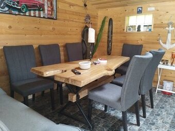 Prodám originální masivní dubový stůl. - 1