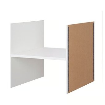 IKEA KALLAX, vložka s 1 policí, bílá, 33x33 cm - 1