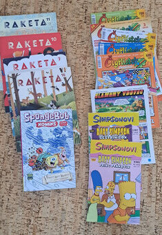 časopisy  Simpsonovi, Čtyřlístek